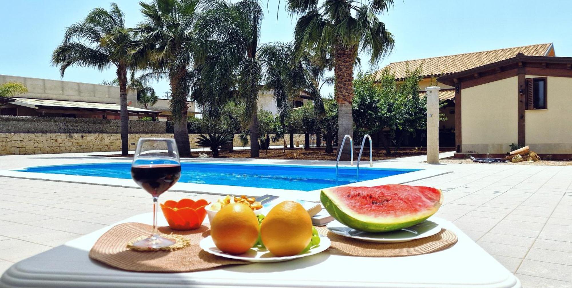 Villa Paradiso Alcamo Marina Exterior foto