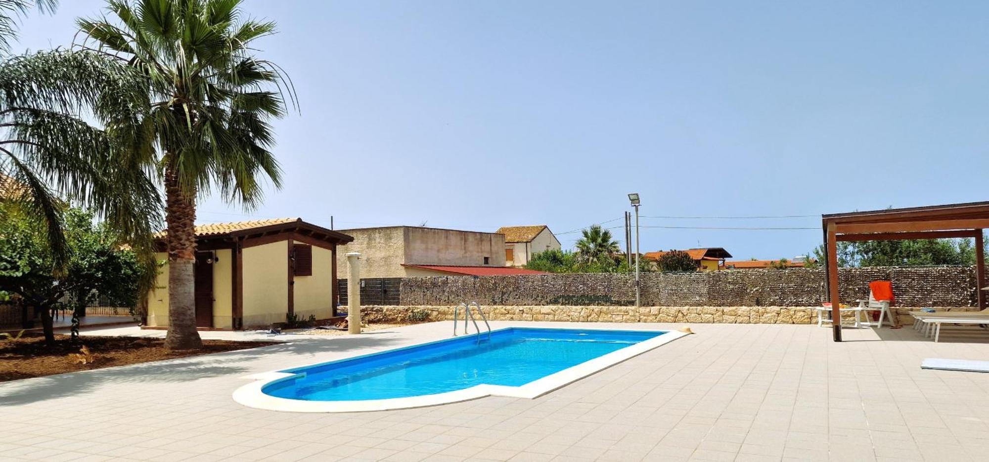 Villa Paradiso Alcamo Marina Exterior foto